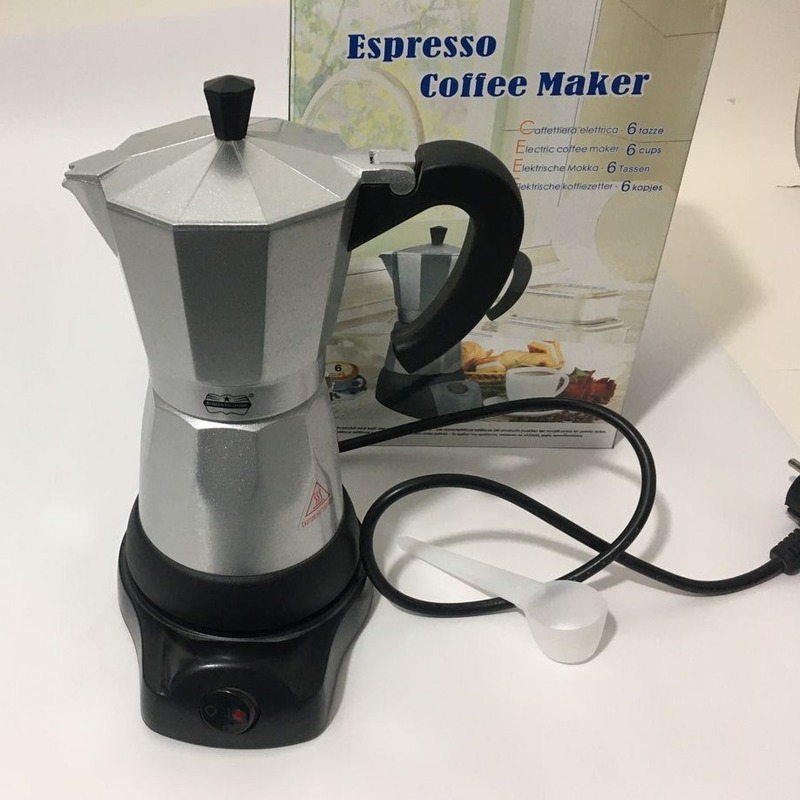 موکاپات برقی 3-6 کاپ Espresso Coffee Maker